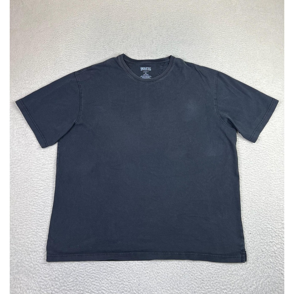 Duluth Trading Longtail T Shirt Mens XL Black 100% Cotton Workwear Crewneck